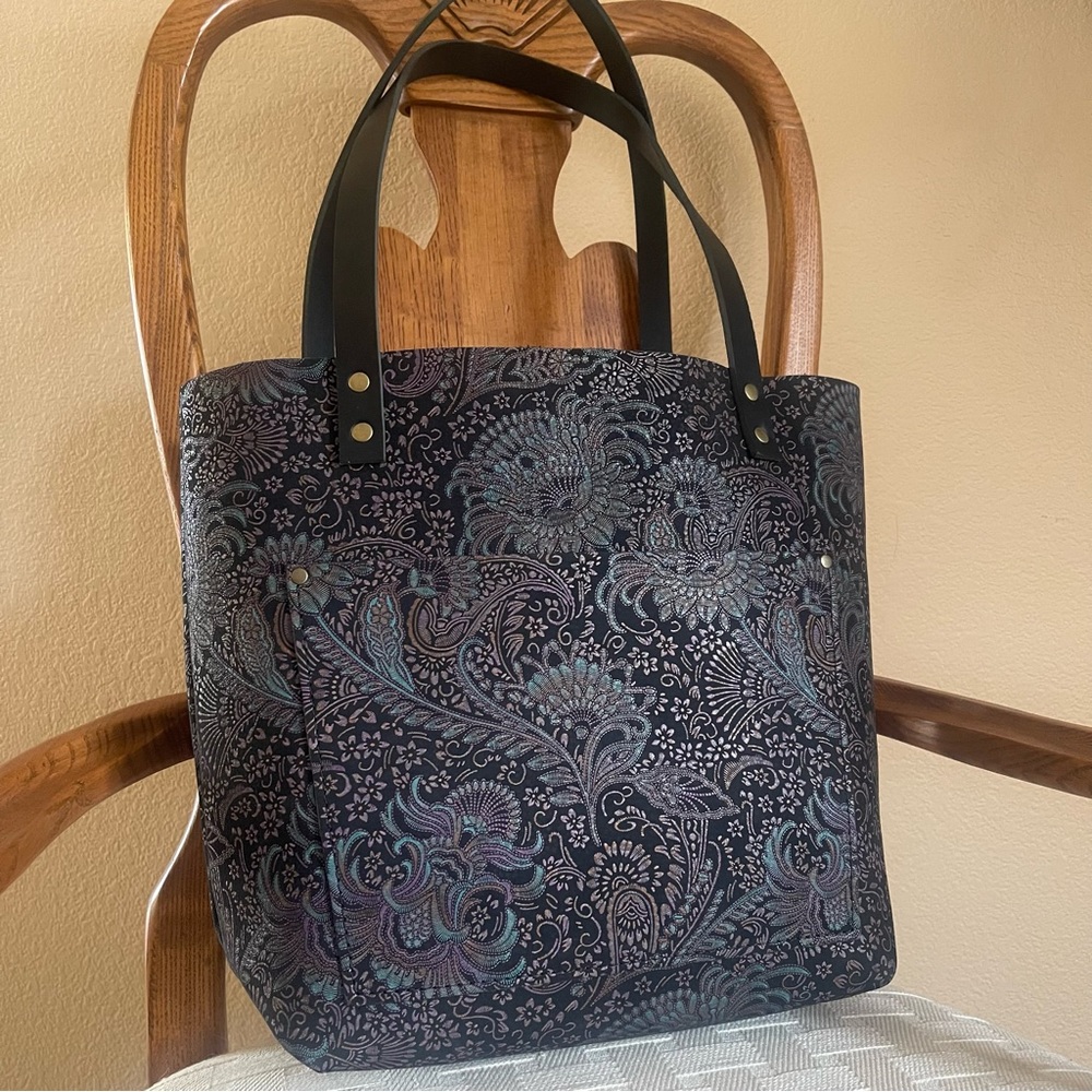 Portland Leather Goods Masquerade Tote Purse